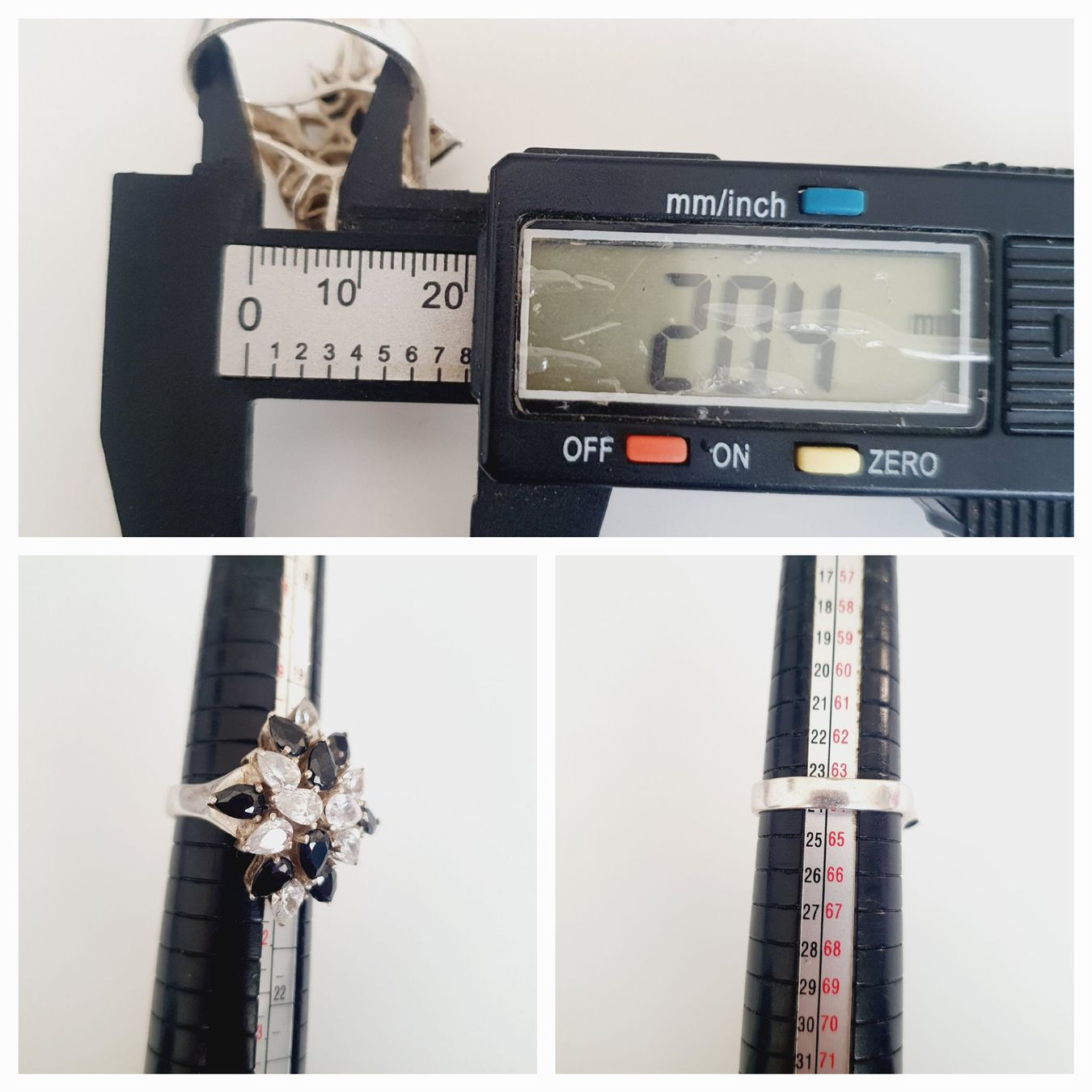 Ringe: Statement-Ring  aus 925er Sterlingsilber Gr. 20,4 mm – Gebraucht aus Kreuzlingen von Wunderkiste123 9