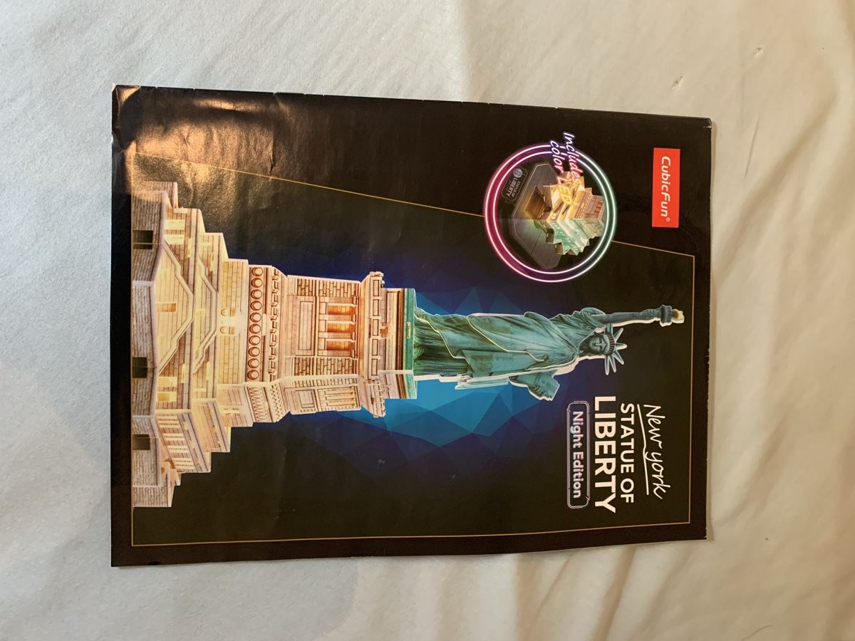 Puzzle: Cubicfun puzzle 3D statue de la liberté LED – Usato da Montpreveyres venduto da Maleagant 1