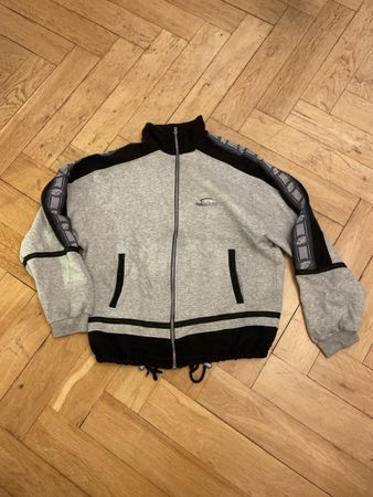Vintage Sportjacke grau,schwarz 