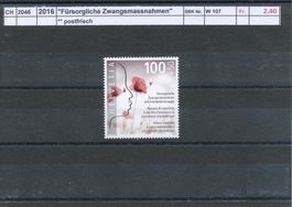 2016 "Fürsorgliche Zwangsmassnahmen", ** postfrisch