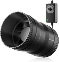 Inline-Rohrventilator 100 mm regelbar (221 m³/h)