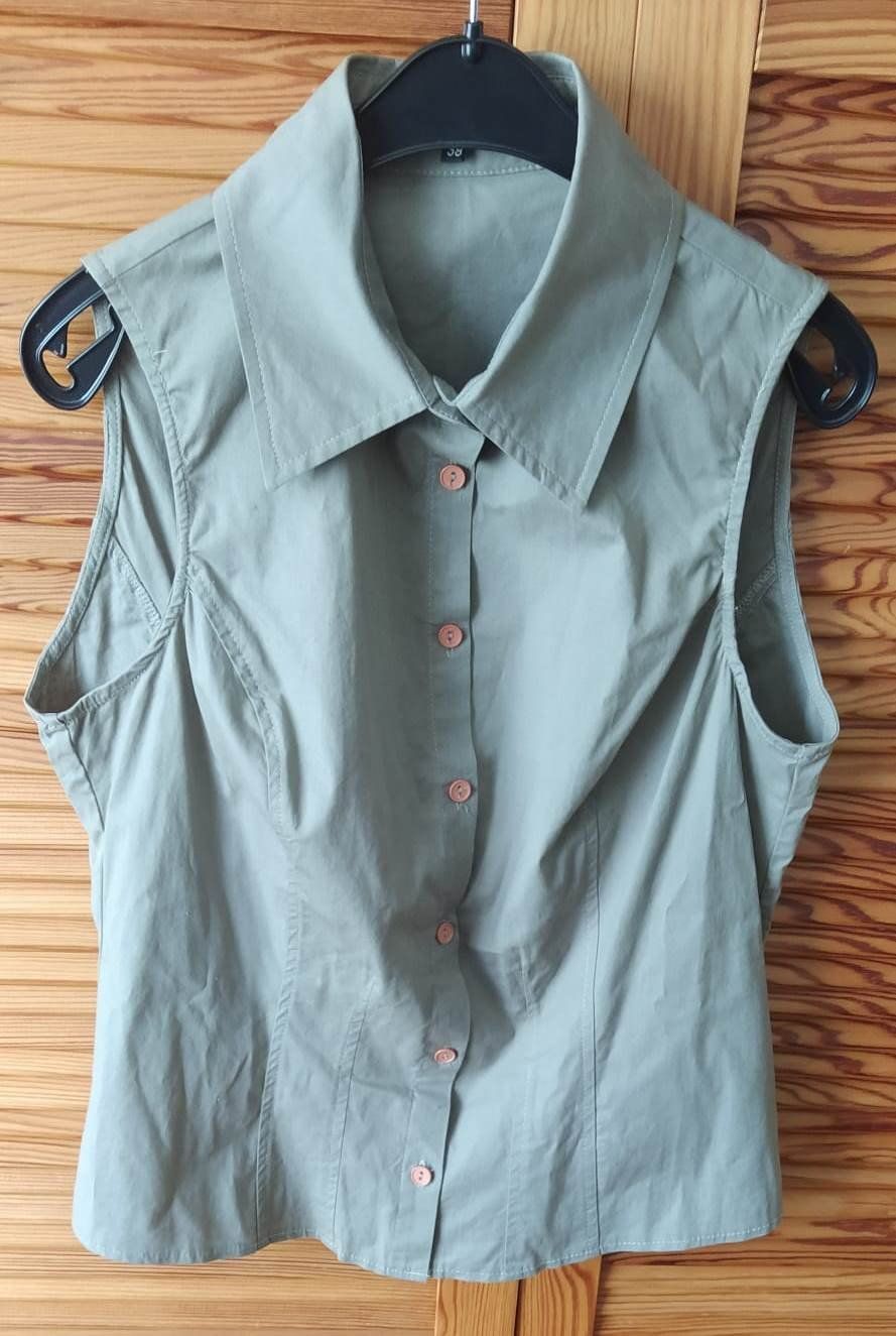 Zebra Camicette: Bluse / Hemdbluse von Zebra, ärmellos  - Grösse 38 - – Nuovo (secondo la descrizione) da Zürich venduto da 1-2-3-Kaufen 4