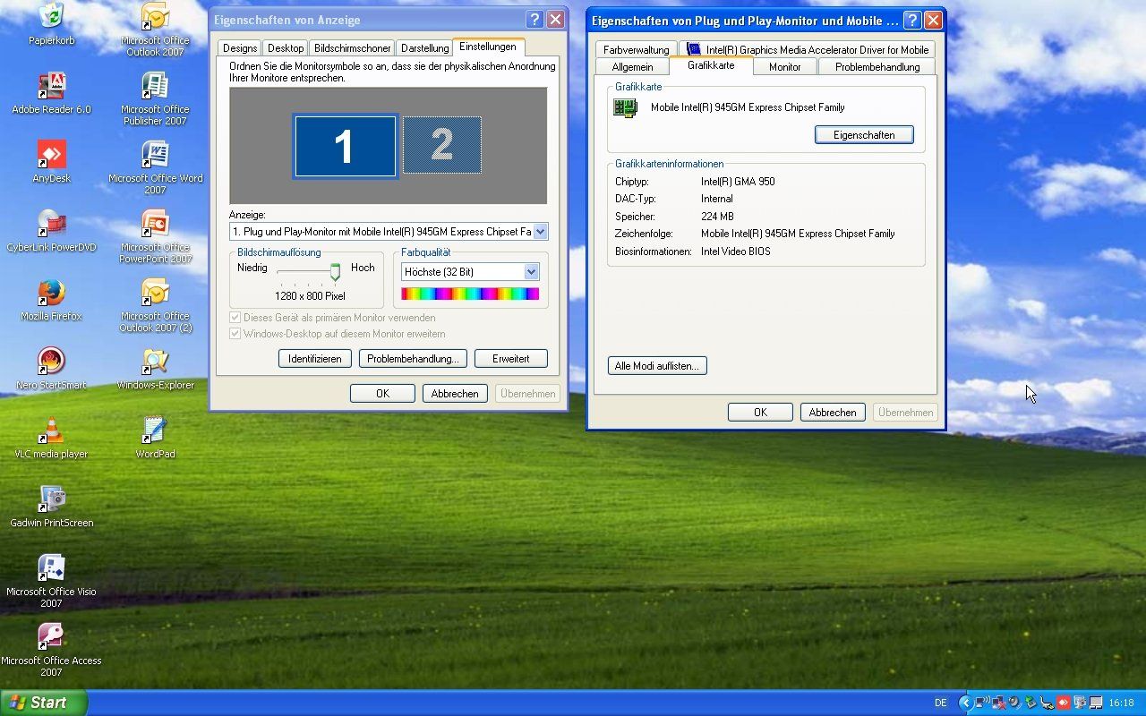 Dell Notebook: Dell Latitude D620 Windows XP & OFFICE 2007, Serial - RS-232 – Usato da MAGDEN venduto da GoldenEagle2020 6