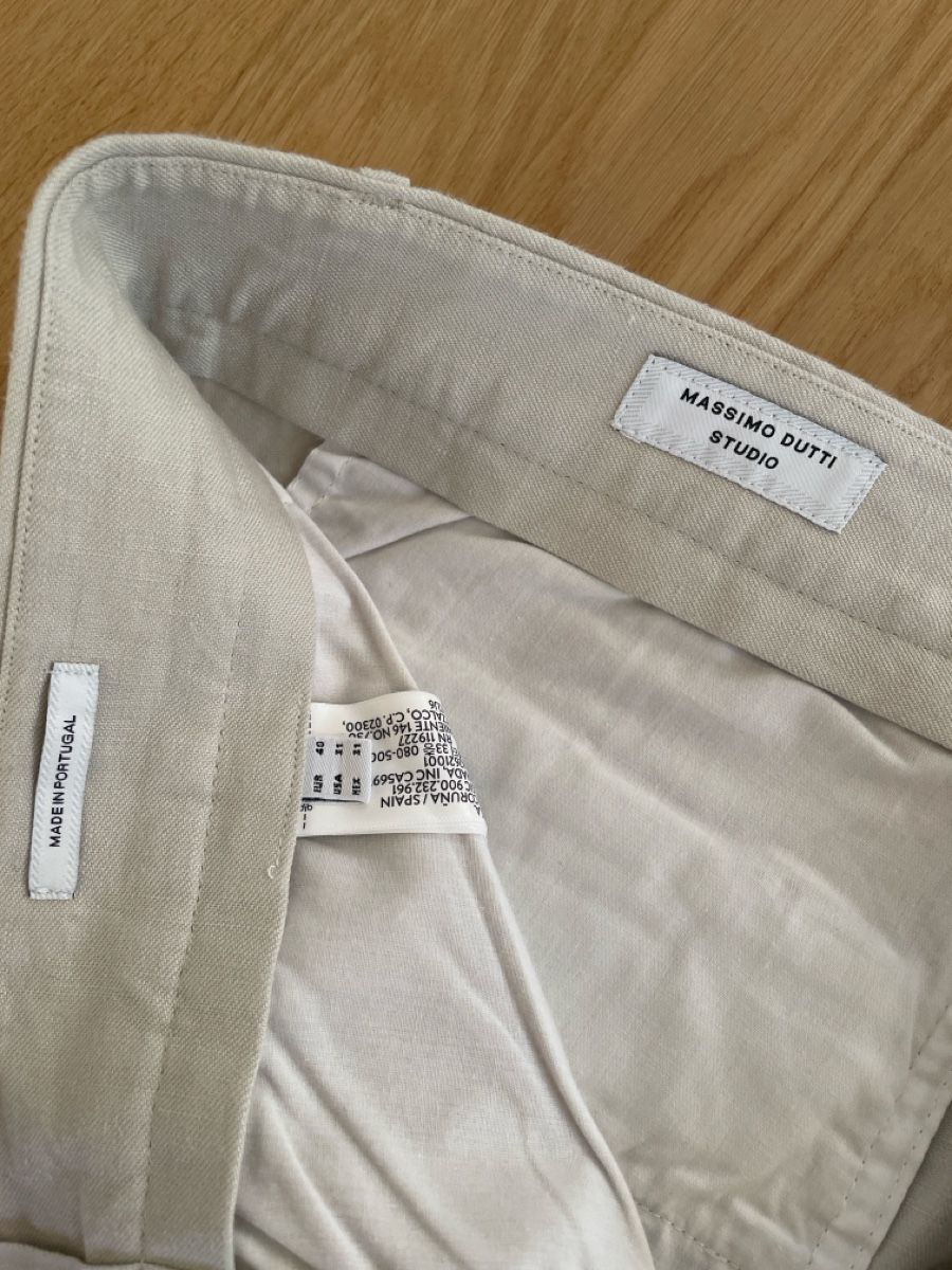 Massimo Dutti Pantalons: Massimo Dutti Studio Hose Herren, Grösse EUR 40 – Neuf (Voir description) à Hägendorf par fufj11 1