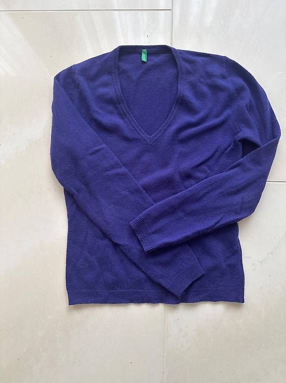 Maglioni & Felpe: Pull violet Benetton en laine – Usato da Chêne-Bougeries venduto da Luke17 1