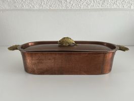 Fisch-Pfanne aus Kupfer