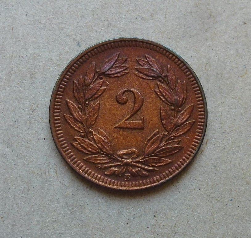 Toutes les monnaies: ++ 2 Rappen 1904, gute Erhaltung – D'occasion à Walkringen par Casablanca777 1