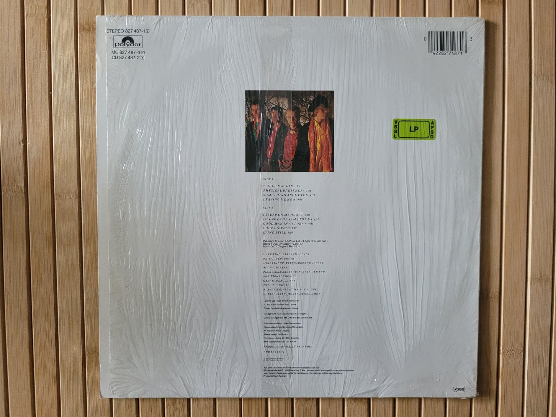 Dischi in vinile: Level 42 - World Machine - Original Vinyl LP – Usato da Nürensdorf venduto da spartacus64 2