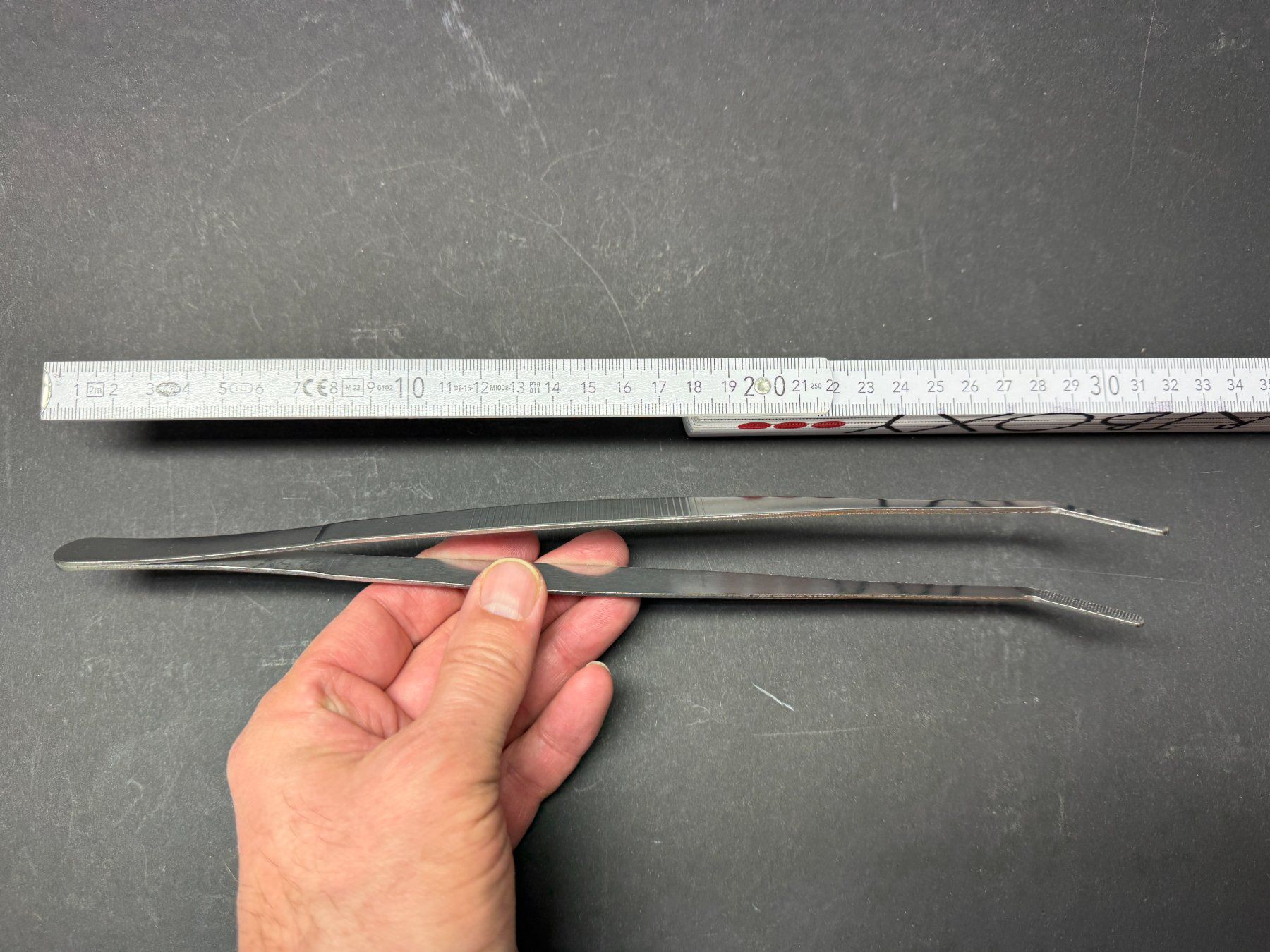 Tutti gli attrezzi: Pinzette 30 cm lang, gebogen. NEU! – Usato da Lützelflüh-Goldb venduto da Elementis 3
