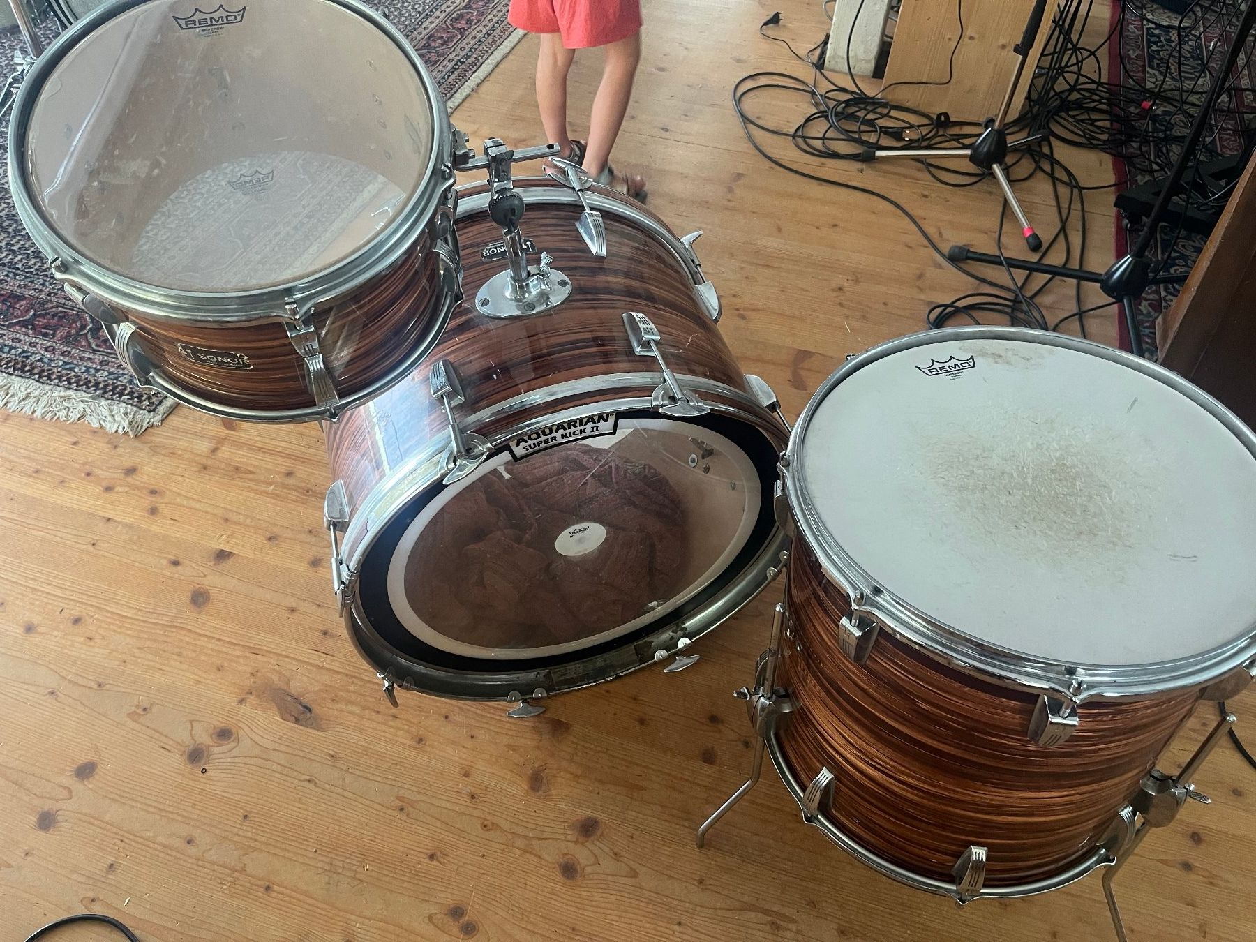 Sonor Musikinstrumente: Drumset Sonor – Gebraucht aus Wabern von uelisson 1