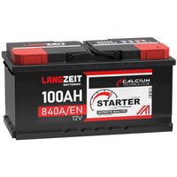 LANGZEIT Autobatterie 12V 100AH