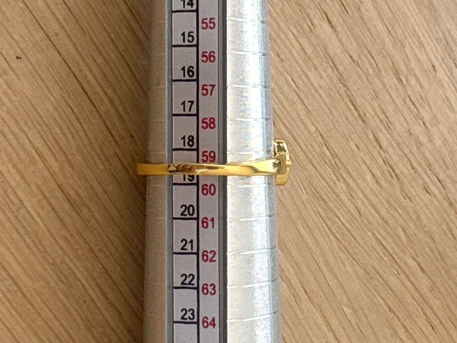 Anelli: Luxus Elegante Gr.19/9 Ring Farbe: Gold /  Grün – Nuovo (secondo la descrizione) da Biel-Bienne venduto da Roserosse13 7