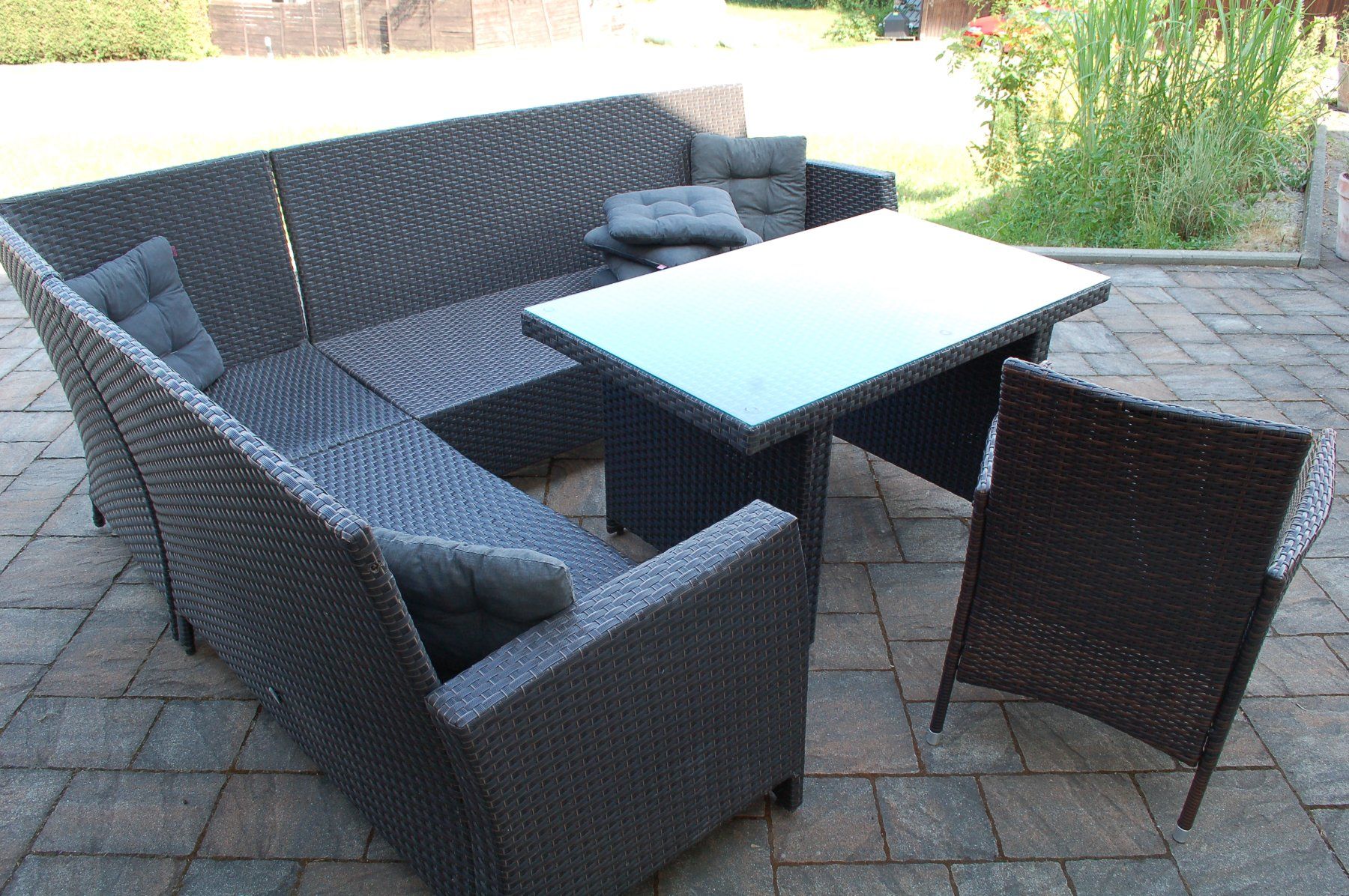 Divani: Rattan Lounge Ecklounge Sofalounge Gartenlounge – Usato da Schupfart venduto da Bluelightning 7