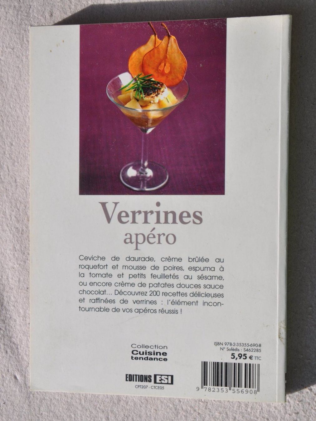 Libri: Verrines apéro - 200 recettes – Usato da Fully venduto da Minouchka 1