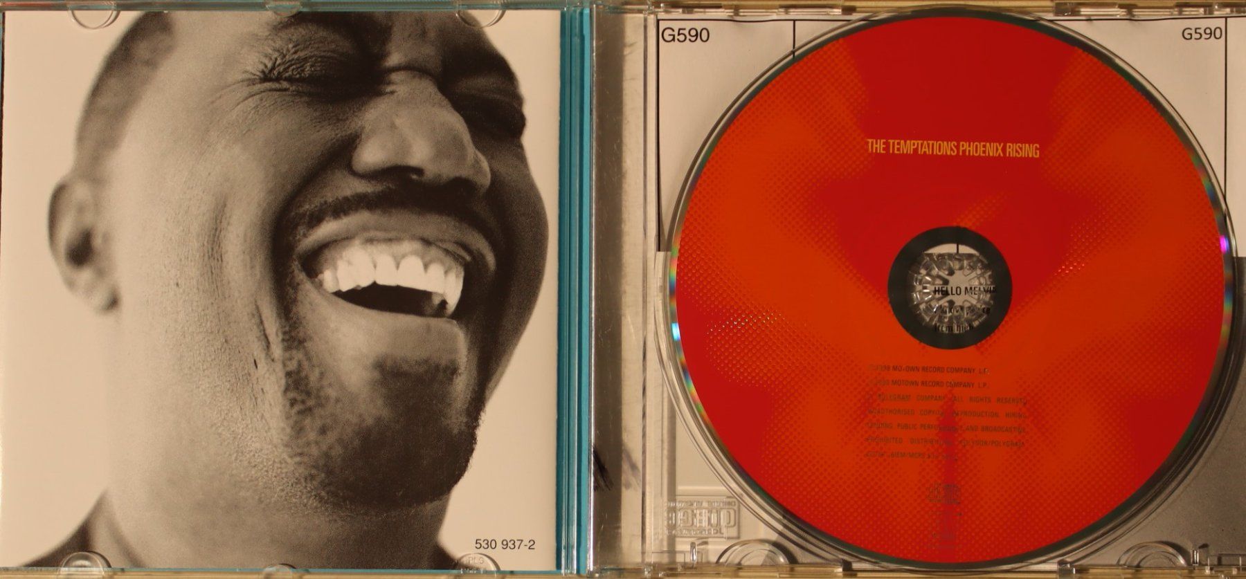CD: The Temptations  Phoenix Rising – Usato da Luzern venduto da CONTENTI 1