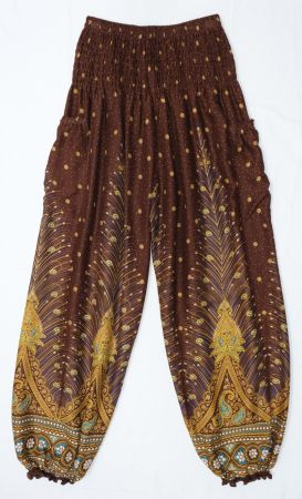 Pumphose bequeme Pluderhose Festival Hose aus Viskose