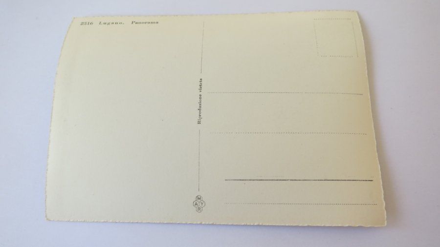 Ansichtskarten: Lugano - Panorama – Gebraucht aus Jona von centumprata 1