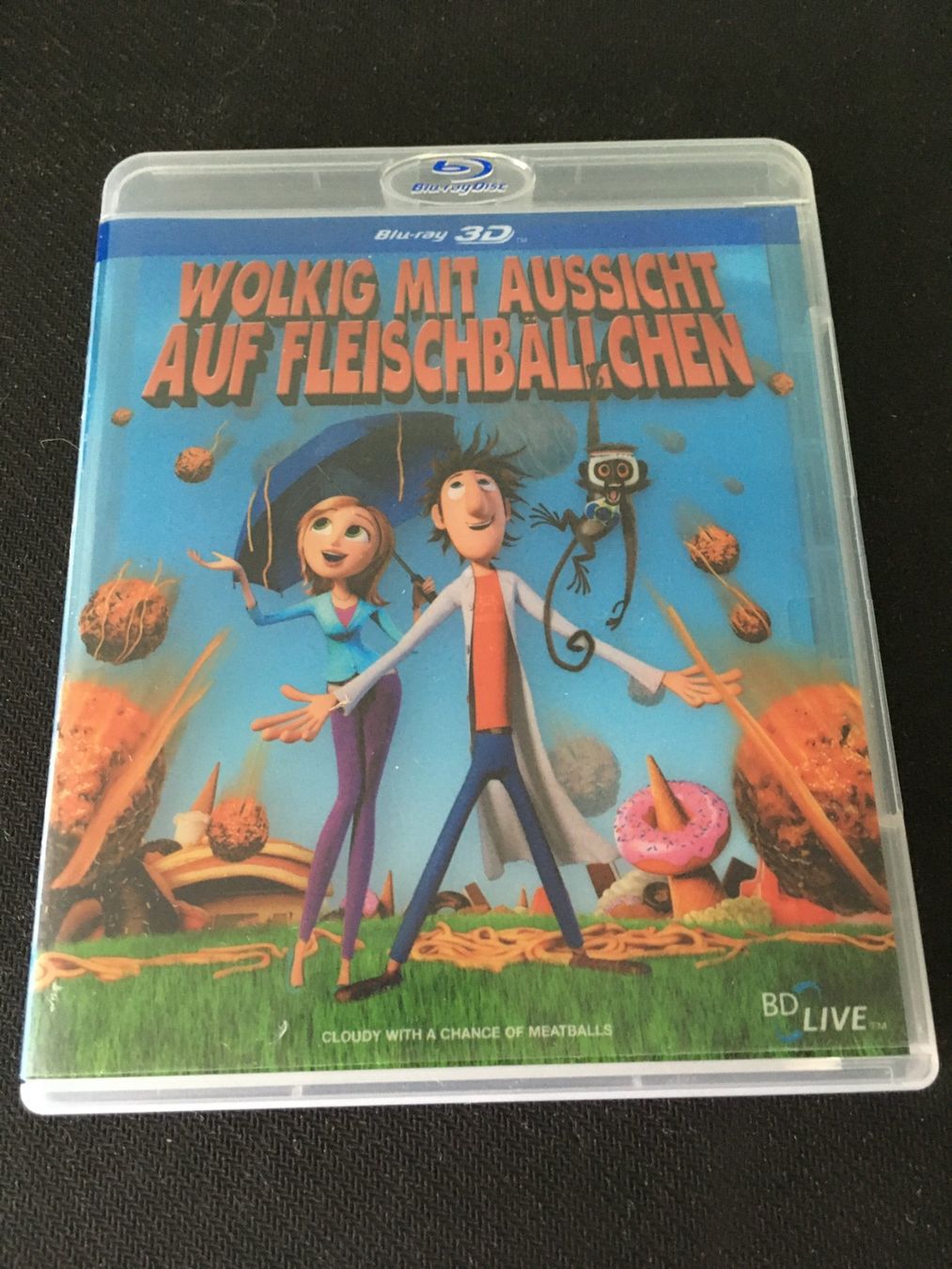 Alle DVDs: Wolkig mit Aussicht auf Fleischbällchen (Blu-Ray) – Gebraucht aus St.Gallen von MedienJoe