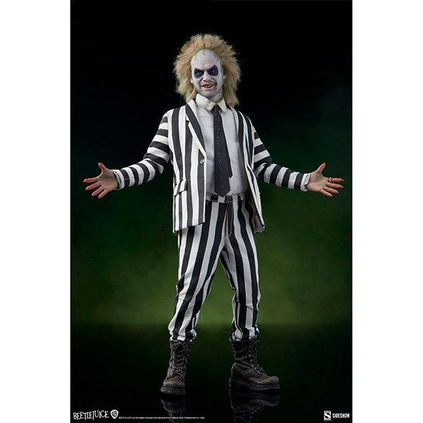 Statuette: Sideshow -- Beetlejuice - Actionfigur 1/6 - 30 cm – Nuovo e nell'imballaggio originale da Zofingen venduto da ActionSpielzeug 2