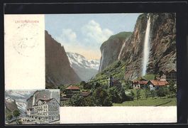 Lauterbrunnen, Hotel und Pension Oberlan