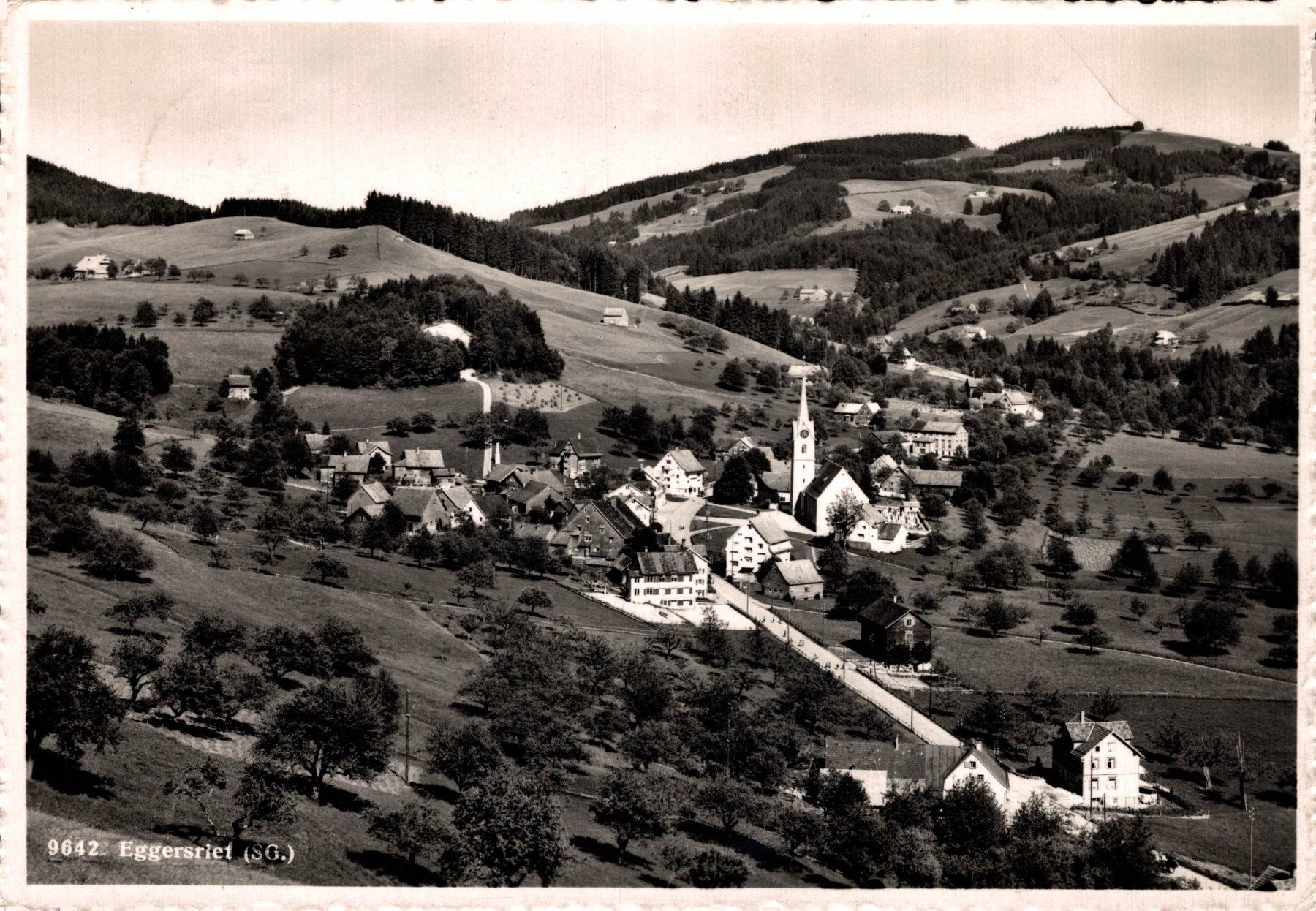 Ansichtskarten: Eggersriet (St. G.) – Gebraucht aus Bronschhofen von Astore