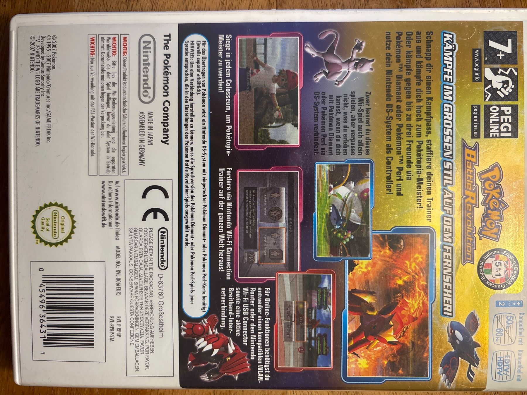 Nintendo Spiele: POKEMON BATTLE REVOLUTION - NINTENDO WII – Gebraucht aus Zürich von hiddentreasures_zh 2