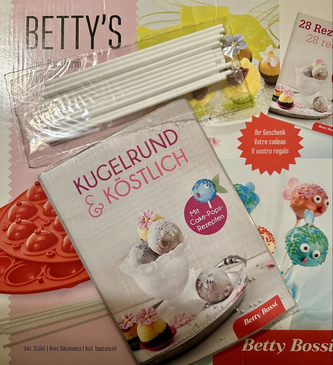 Betty Bossi Teglie da forno: Cake Pop Silikonform von Betty Bossi – Nuovo (secondo la descrizione) da Aarau venduto da mocca012 4