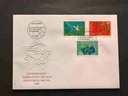Sonderbrief  1992   FDC (R466)