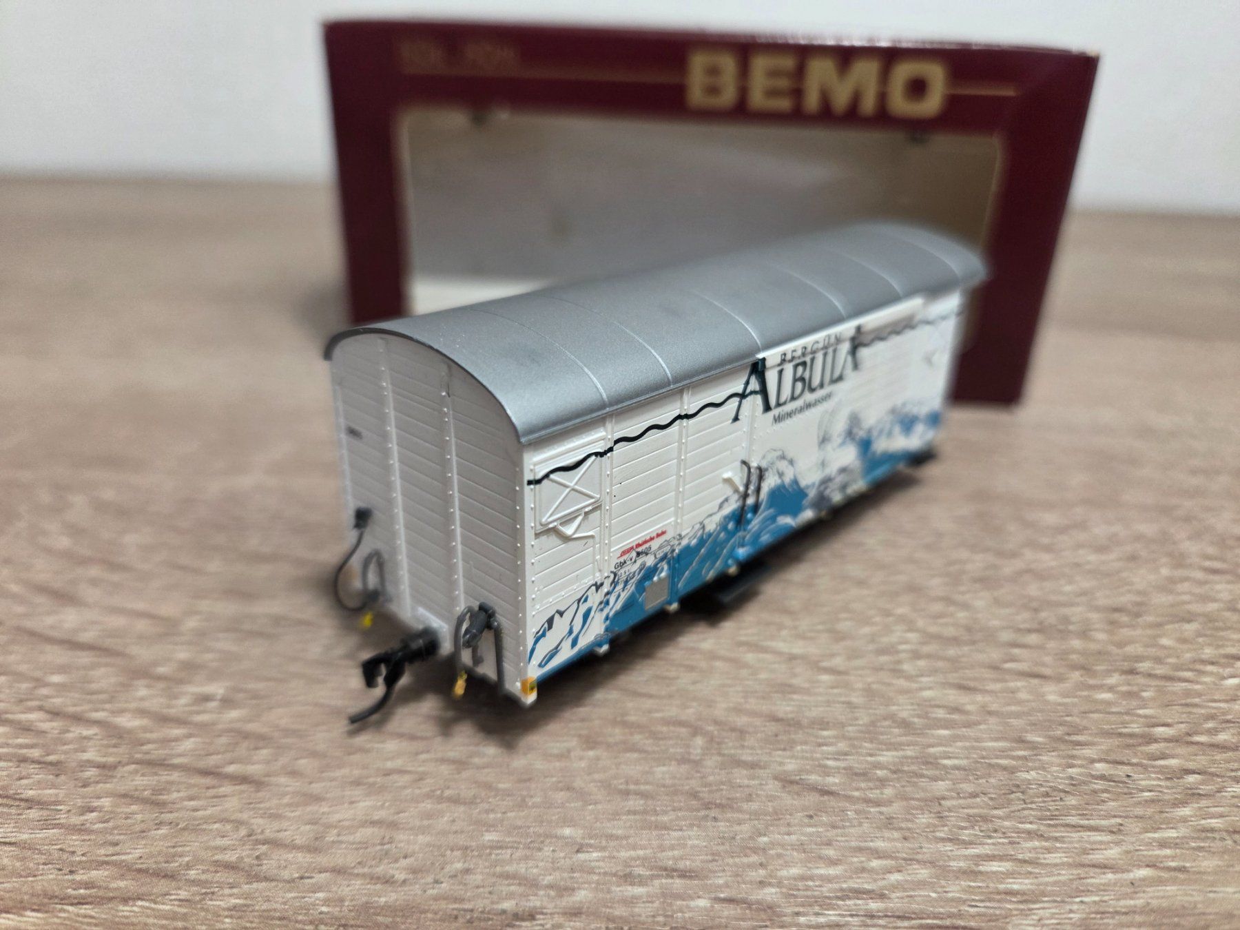 Bemo Modellini di ferrovie: Bemo 2283.125 Güterwagen Albula H0m – Usato da St-Aubin-Sauges venduto da Lo_Go 2