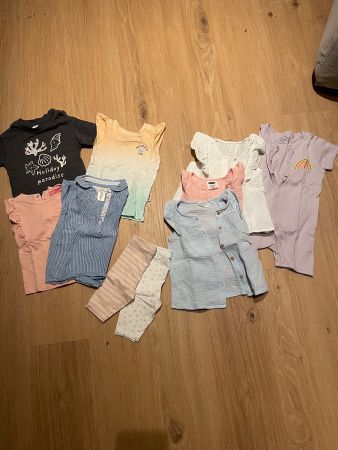 Mädchen Sommer Kleiderpaket Gr 74/80