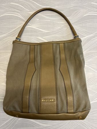 Grand sac BULGARI kaki