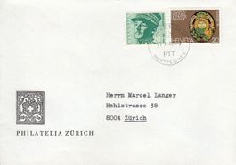 Philatelia Zürich, 9 Belege