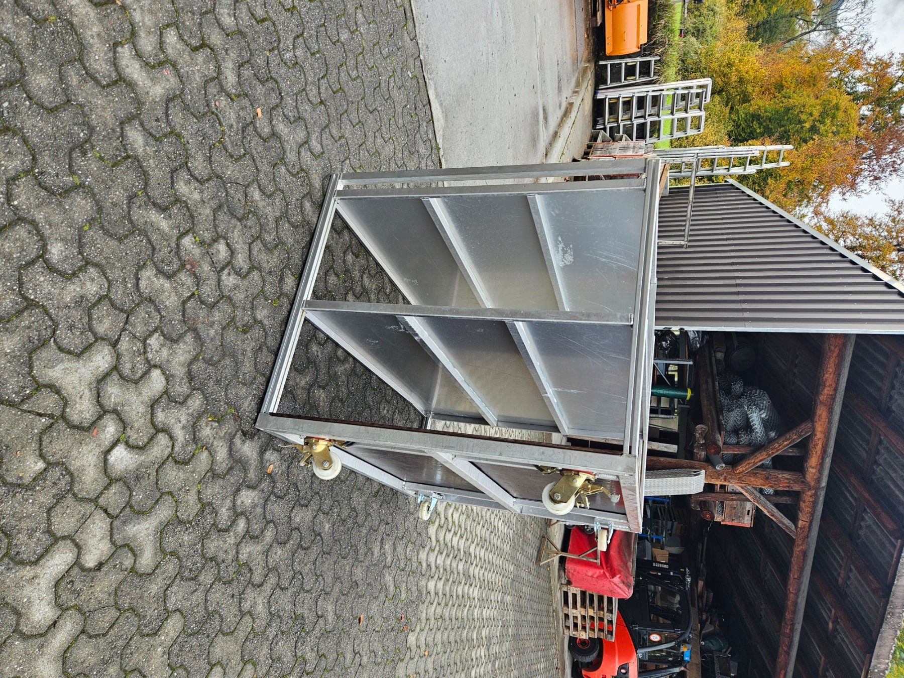 Scaffali: Gestellwagen aus Alu – Usato da Alpnach Dorf venduto da marlis64 6