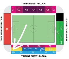 FC Sion - Ajax Amsterdam 1 entrée tribune OUEST  20/08 20h15