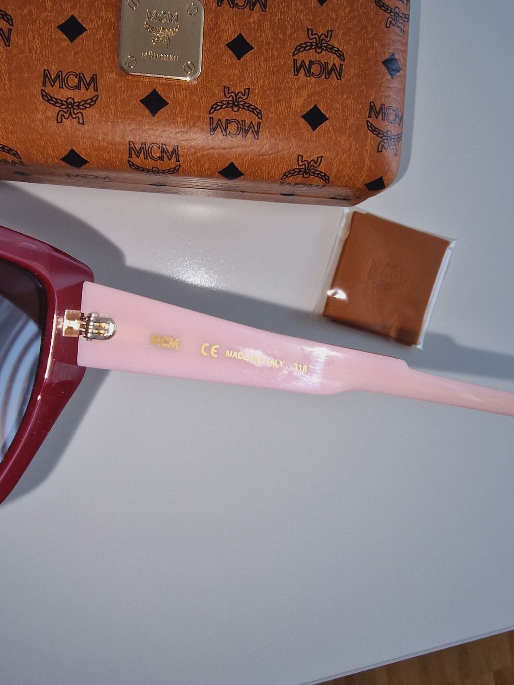 Mcm Brillen & Gläser: MCM Sonnenbrille, Neu,Bordeaux-Rosa – Neu (gemäss Beschreibung) aus Jona von Bubi22 2