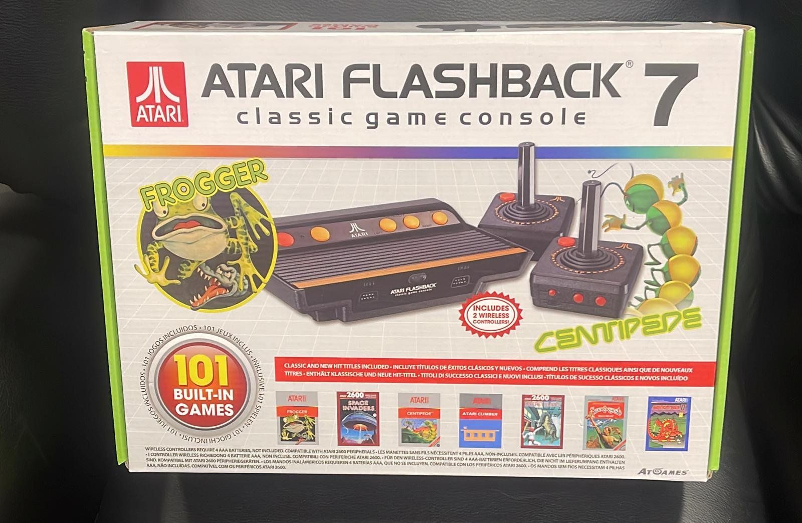Atari Konsolen: ATARI FLASHBACK 7 CLASSIC GAME CONSOLE – Neu und originalverpackt aus Zürich von