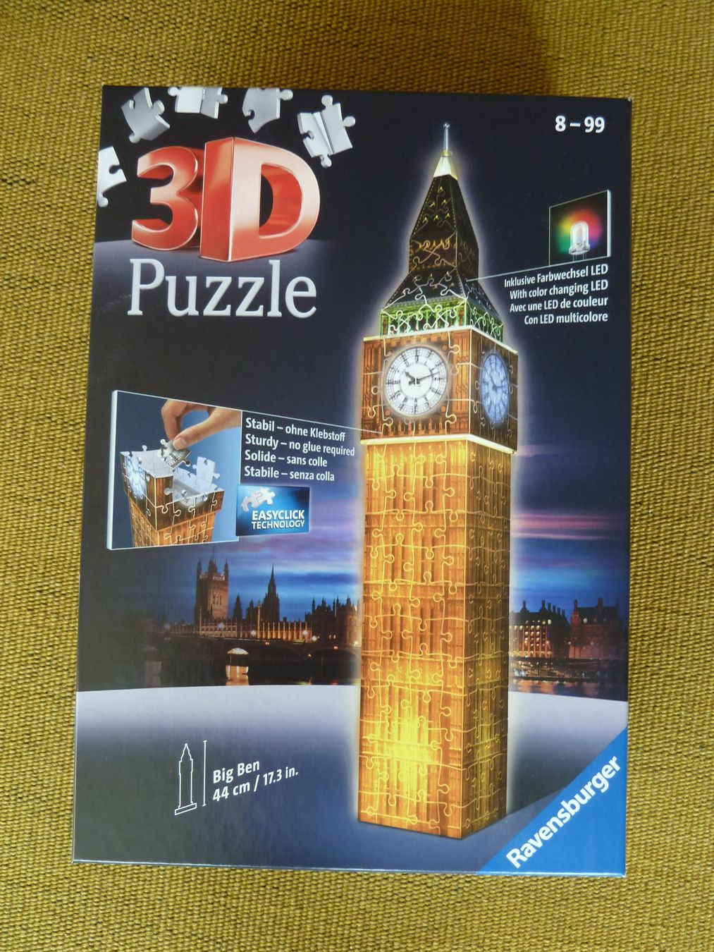 Ravensburger Puzzle: Ravensburger Puzzle 3D Big Ben – Nuovo e nell'imballaggio originale da Muri b. Bern venduto da Amelie4
