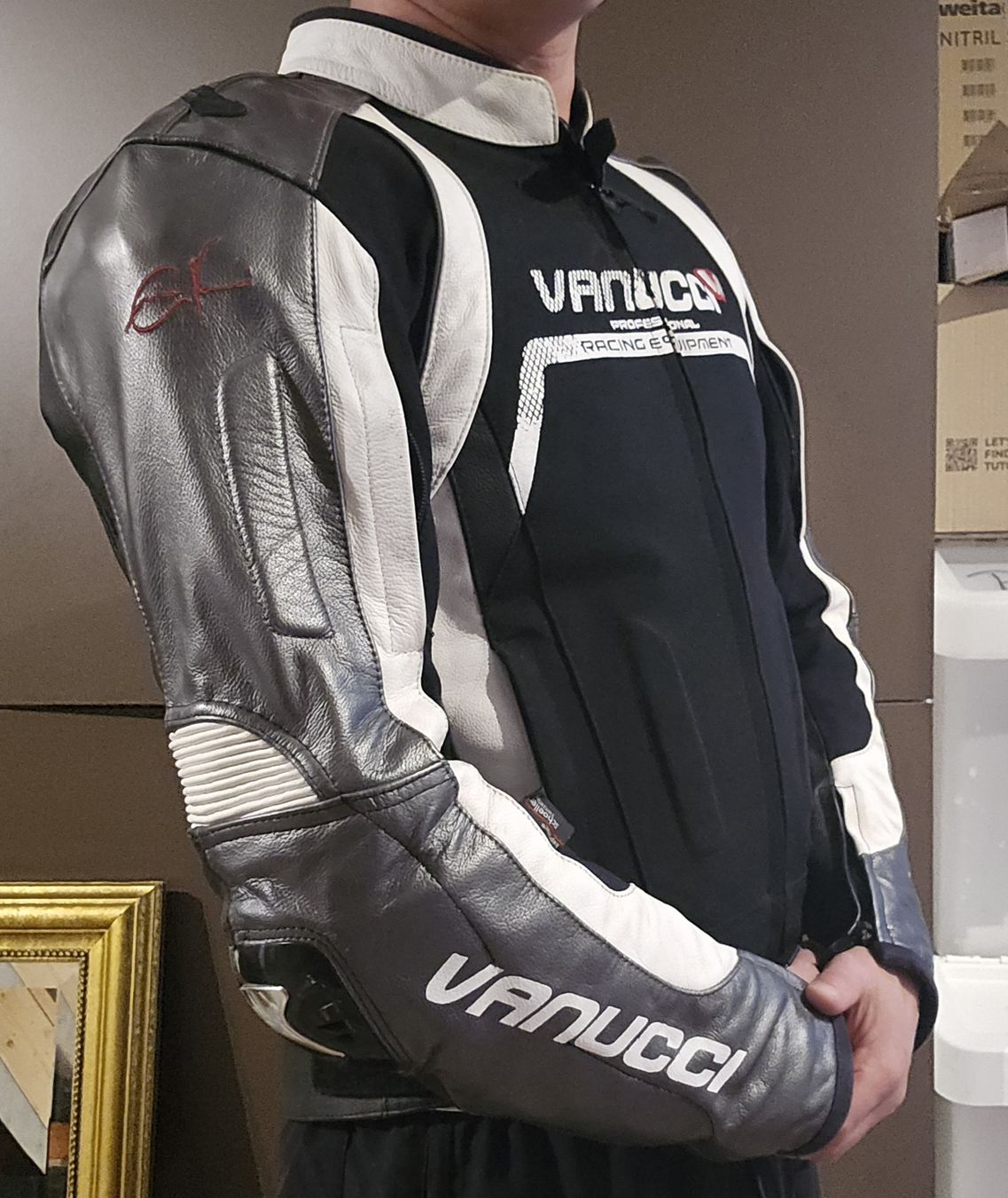 Vanucci Giacche: Vanucci by Spyke Motorradjacke Leder/Textil Gr. 52 – Usato da Cham venduto da VeryGood007 1