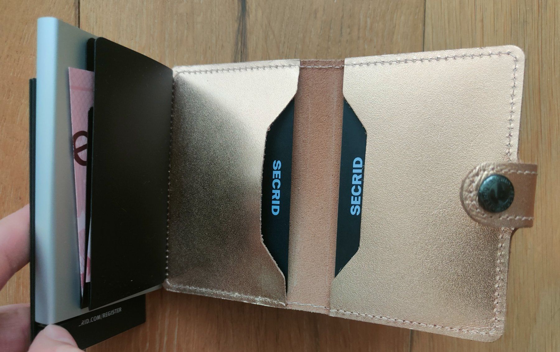 Secrid Portafogli: SECRID Miniwallet, metallic rose – Nuovo (secondo la descrizione) da Zürich venduto da R-2015 5