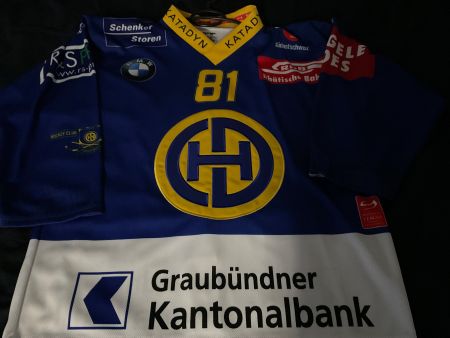 HCD HC Davos Authentic Trikot 16/17 Picard