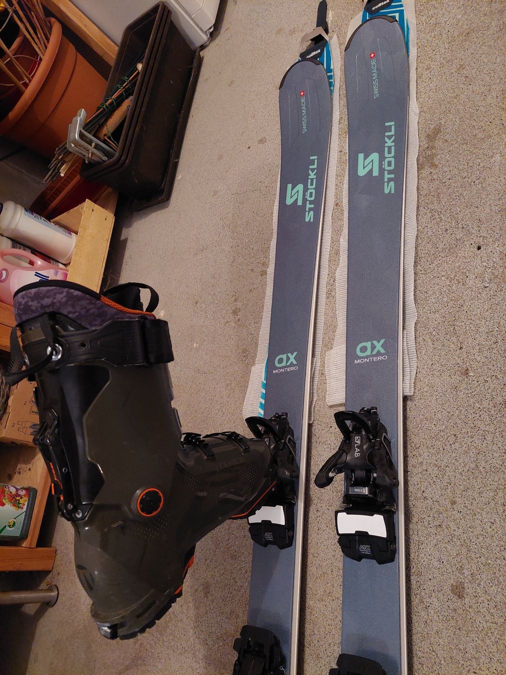 Stöckli Sci: Freeride-Tourenski Stöckli AX – Usato da Alosen venduto da Sternenwind 1