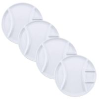 Swissmar  Porzellan Fondue- & Raclette Teller im 4er Set