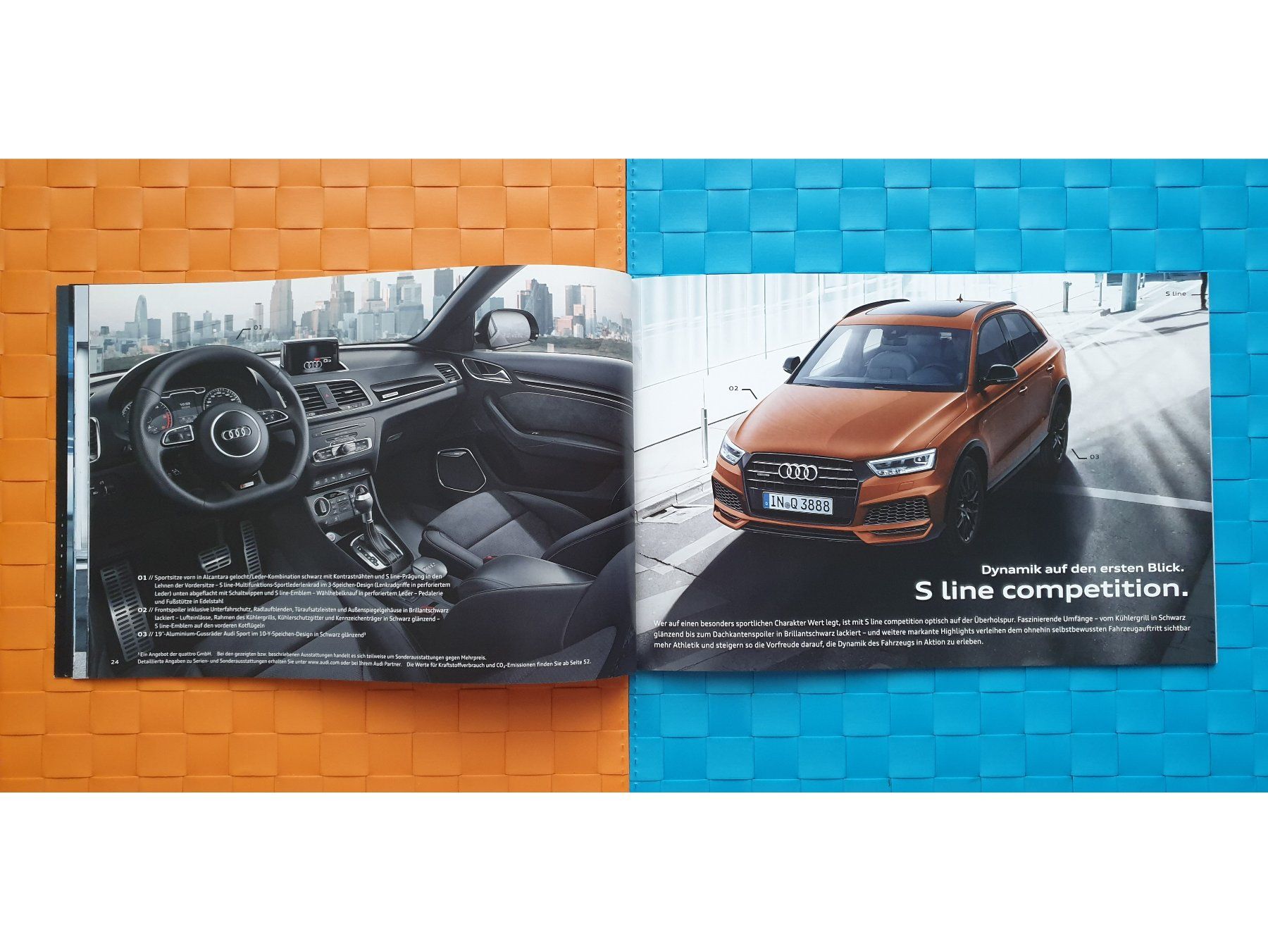 Zeitschriften & Magazine: AUDI Q3 2016 - Prospekt / Katalog – Neu (gemäss Beschreibung) aus Viganello von CARLiteratur 2