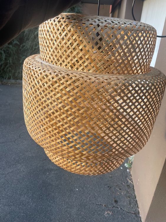 ikea sinnerlig bambus hängelampe 50cm gross Kaufen auf Ricardo