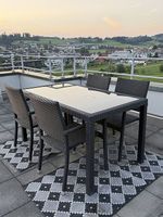 Garten Tisch mit 4 Stühlen