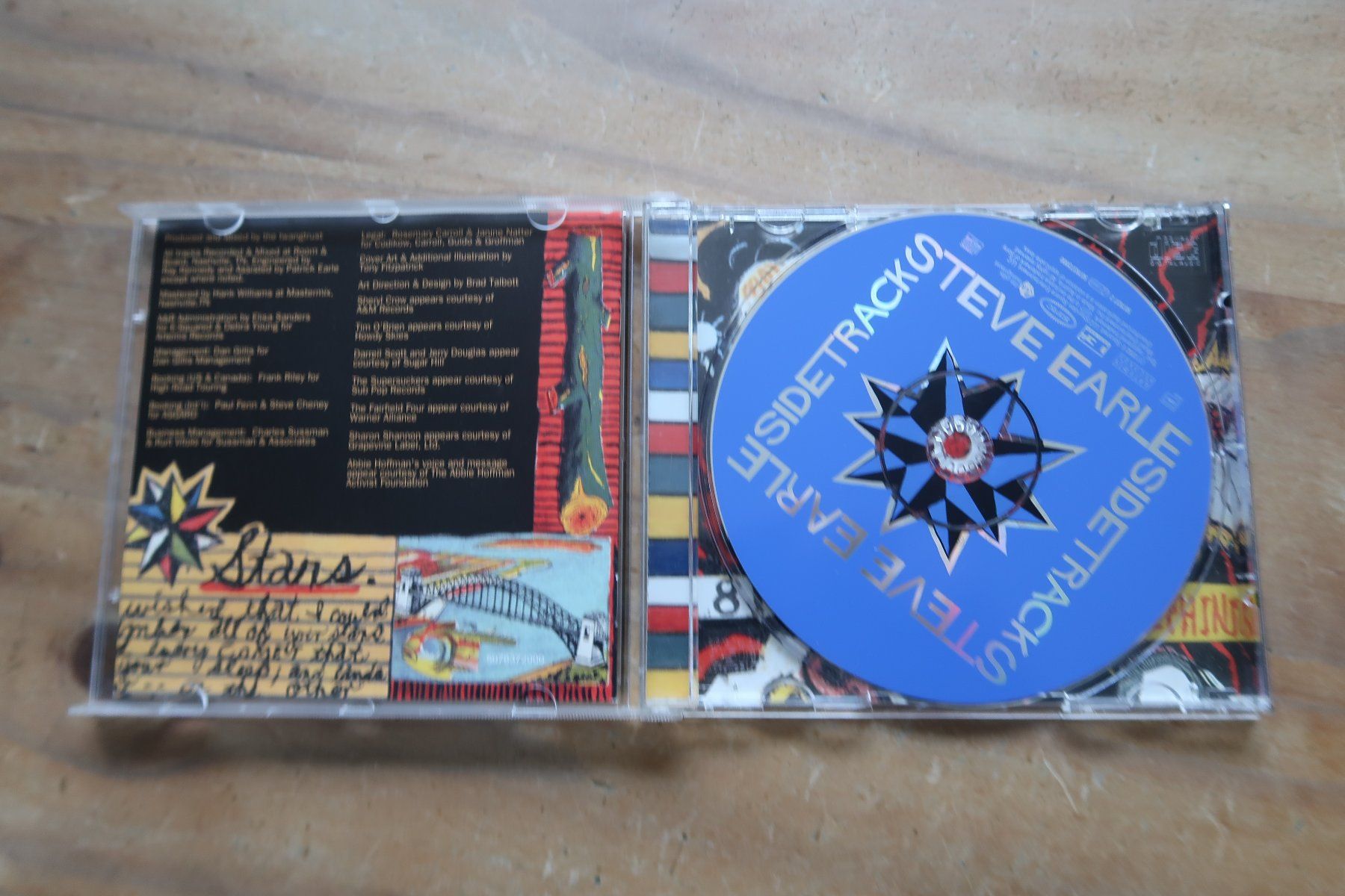 CDs: STEVE EARLE - SIDETRACKS - CD – Gebraucht aus Basel von Patiscat 3