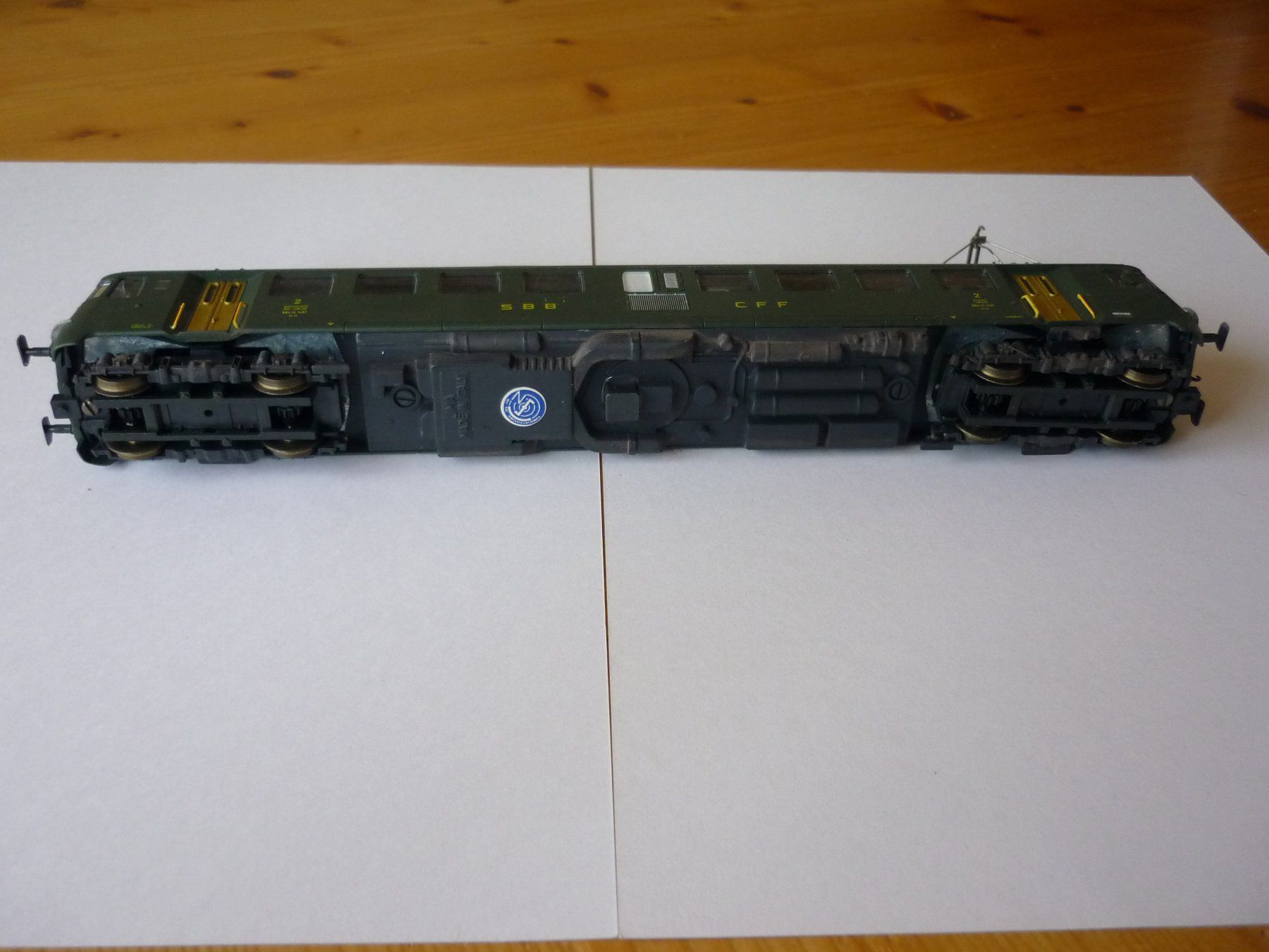 Lima Modelleisenbahnen: Triebwagen RBe 4/4 von Lima – Gebraucht aus Dietikon von Lime9 5