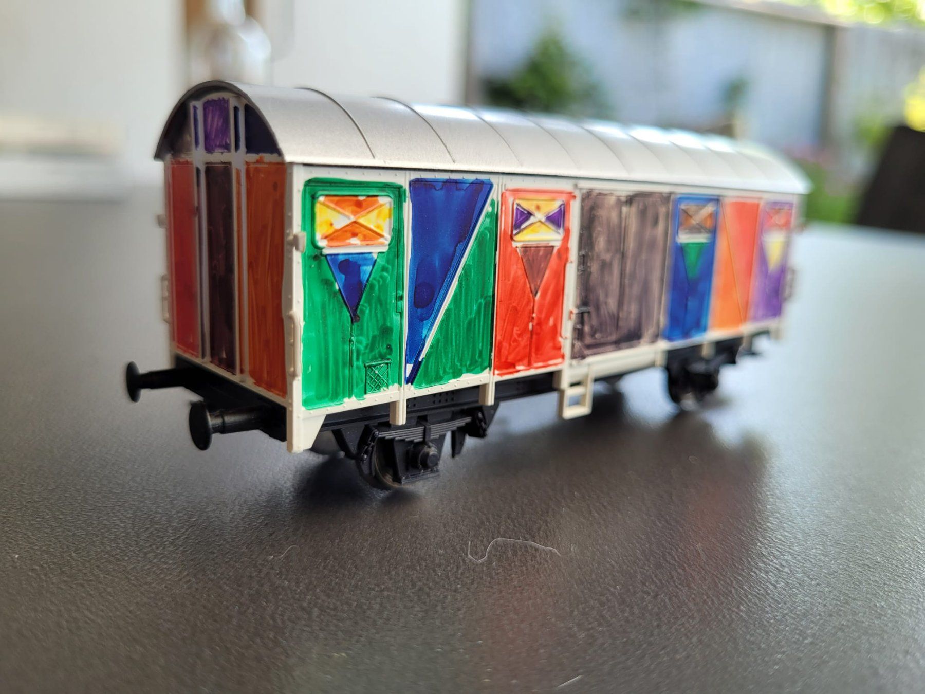 Roco Modellini di ferrovie: Eisenbahnwagen – Usato da Bünzen venduto da Floh99 5