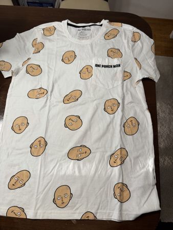 T-shirt One Punch Man Difuzed blanc taille XL neuf