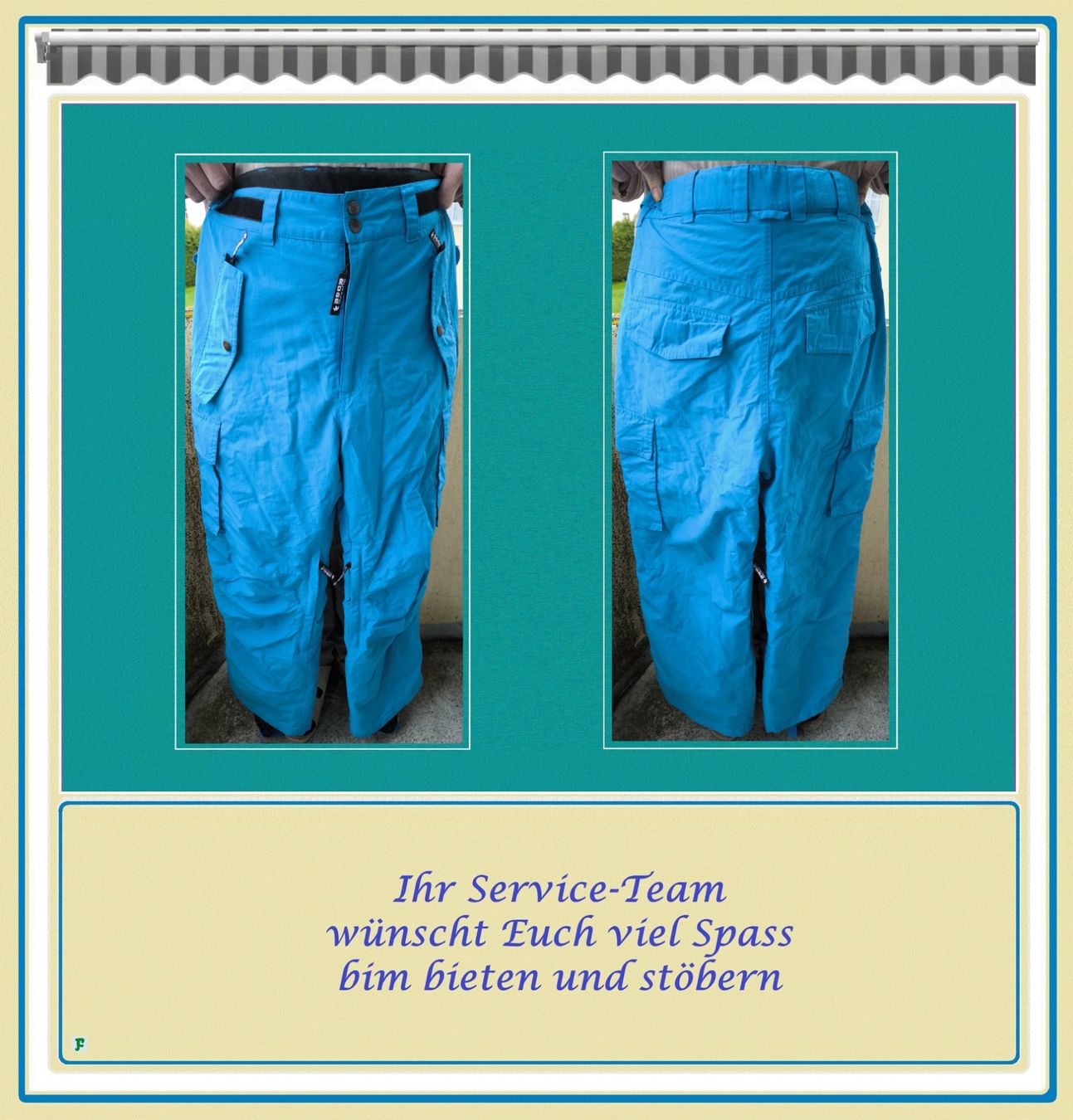 Pantaloni: CUTTING EDGE • Skihose – Nuovo (secondo la descrizione) da Münchwilen TG venduto da FLOHMIFLITZER 1